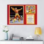 Hulk Hogan Rectangle Canvas With Inner Frame - HOATT 12241