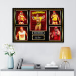 Hulk Hogan Rectangle Canvas With Inner Frame - HOATT 12254