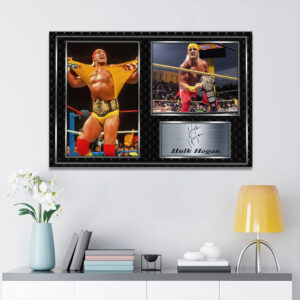 Hulk Hogan Rectangle Canvas With Inner Frame - HOATT 12354