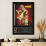 Hulk Hogan Rectangle Canvas With Inner Frame - MAITM 12424