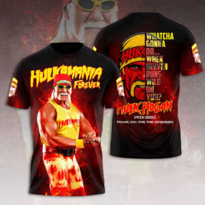 Hulk Hogan 3D Apparel - HOATT 12312