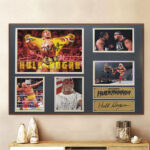 Hulk Hogan Rectangle Canvas With Inner Frame - HOATT 12100