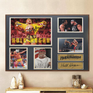 Hulk Hogan Rectangle Canvas With Inner Frame - HOATT 12100