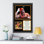 Hulk Hogan Rectangle Canvas With Inner Frame - HOATT 12299