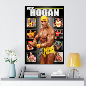 Hulk Hogan Rectangle Canvas With Inner Frame - HOATT 12146