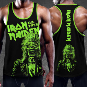 Iron Maiden Y-Back Muscle Tank Top - TMTHU 175