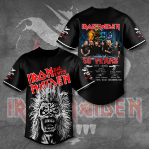 Iron Maiden Baseball Jersey - TANTN 11554