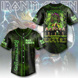 Iron Maiden Baseball Jersey - TMTHU416