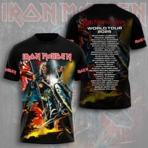 Iron Maiden 3D Apparel - TMTHU594