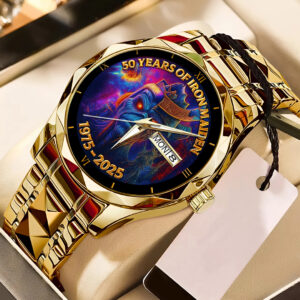 Iron Maiden Alloy Luxury Quartz Watch - TMTHU 205