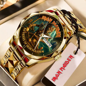 Iron Maiden Alloy Luxury Quartz Watch - TMTHU 240