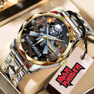 Iron Maiden Alloy Luxury Quartz Watch - TMTHU652