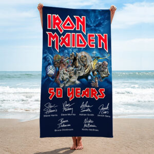 Iron Maiden Rectangle Beach Towel - TMTHU 169