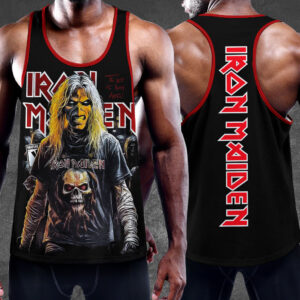 Iron Maiden Y-Back Muscle Tank Top - TMTHU 223