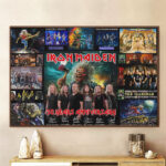 Iron Maiden Rectangle Canvas With Inner Frame - TMTHU477