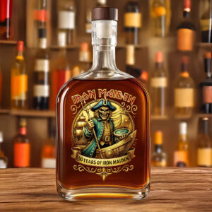 Iron Maiden 25oz Empty Whiskey Bottle - TMTHU 209