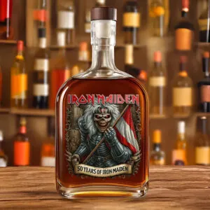 Iron Maiden 25oz Empty Whiskey Bottle - TMTHU 256