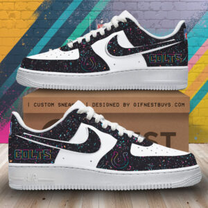 Indianapolis Colts Crucial Catch 2025 AF1 Sneaker - TANTN15683