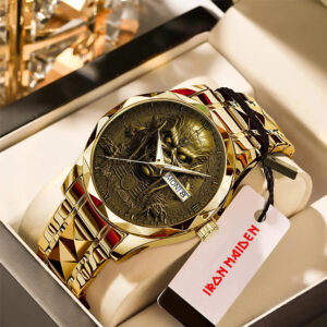 Iron Maiden Alloy Luxury Quartz Watch - GNE 3986