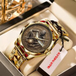 Iron Maiden Alloy Luxury Quartz Watch - GNE 3987