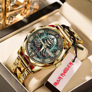 Iron Maiden Alloy Luxury Quartz Watch - GNE NEW515