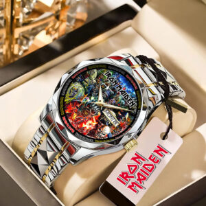 Iron Maiden Alloy Luxury Quartz Watch - TANTN 14741