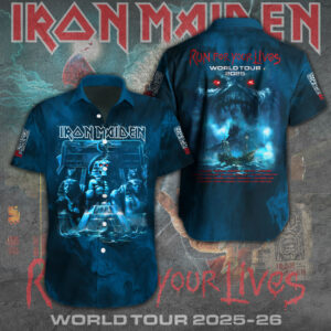 Iron Maiden Short Sleeve Button-Down Shirt – TANTN 14042.1