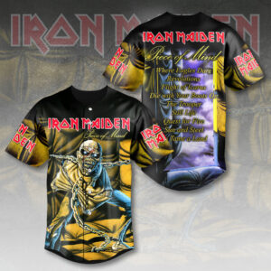 Iron Maiden Baseball Jersey - HOATT 11062