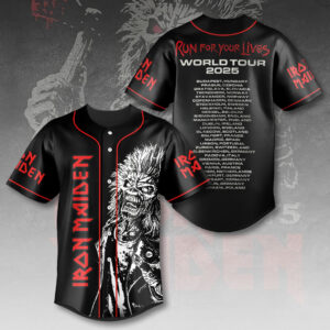 Iron Maiden Baseball Jersey - HOATT 11742