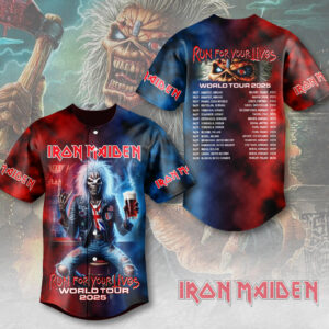Iron Maiden Baseball Jersey - MAITM 10276