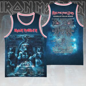 Iron Maiden Basketball Jersey - HOATT 11563