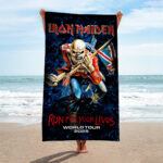 Iron Maiden Rectangle Beach Towel - HOATT 11785