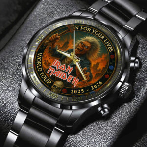 Iron Maiden Black Stainless Steel Watch - GNE NEW263