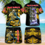 Iron Maiden 3D Hawaiian Apparel - HOATT 10941