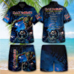 Iron Maiden 3D Hawaiian Apparel - HOATT 11015