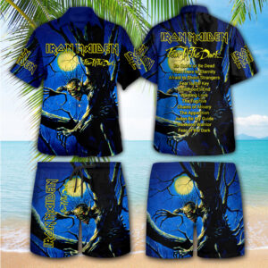 Iron Maiden 3D Hawaiian Apparel - HOATT 11043