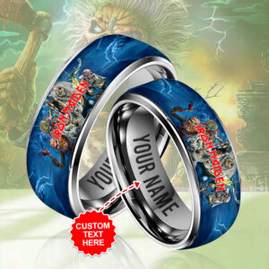 Personalized Iron Maiden Custom Alloy Ring - MAITM 12261