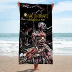 Iron Maiden Rectangle Beach Towel - MAITM 11999