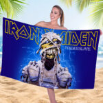 Iron Maiden Rectangle Beach Towel - MAITM 12086