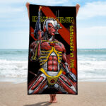 Iron Maiden Rectangle Beach Towel - MAITM 12155