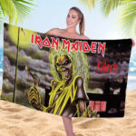 Iron Maiden Rectangle Beach Towel - MAITM 12217