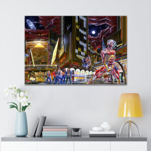Iron Maiden Rectangle Canvas With Inner Frame - MAITM 10296