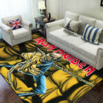 Iron Maiden Rectangular Rug – HOATT 11098