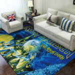 Iron Maiden Rectangular Rug - HOATT 11306