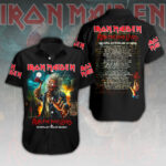 Iron Maiden Short Sleeve Button-Down Shirt – HOATT 12073