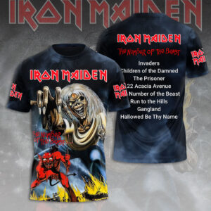 Iron Maiden 3D Apparel - HOATT 10707