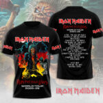 Iron Maiden World Tour 2025-2026 3D Apparel - GNENEW620