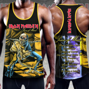 Iron Maiden Y-Back Muscle Tank Top - HOATT 11140