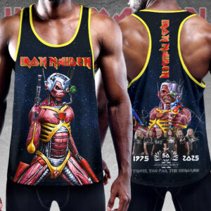 Iron Maiden Y-Back Muscle Tank Top - HOATT 11142
