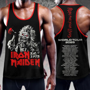 Iron Maiden Y-Back Muscle Tank Top - HOATT 11481